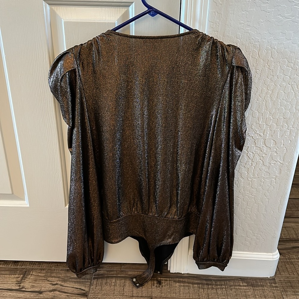 Metallic bodysuit - Picture 2 of 6
